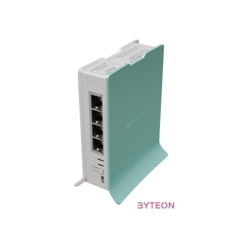 MikroTik hAP ax lite L41G-2AXD 4xGbE LAN 2,4GHz 802.11ax Wi-Fi 6 Vezeték nélküli router