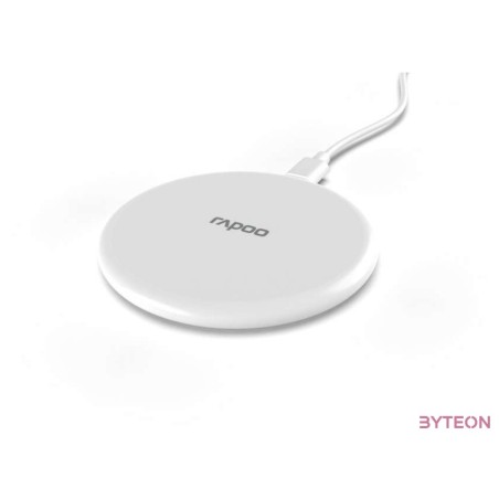 Rapoo 217721 XC105 10W vezeték nélküli fehér mobiltelefon töltő