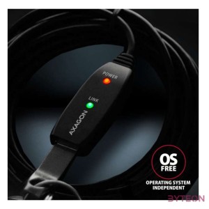 Axagon ADR-215 15m USB 2.0 A apa - anya aktív repeater kábel