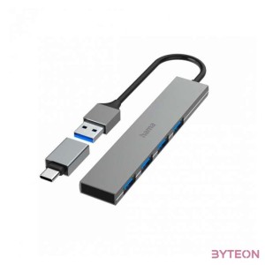 Hama 200141 4xUSB USB HUB  Type-C OTG adapter