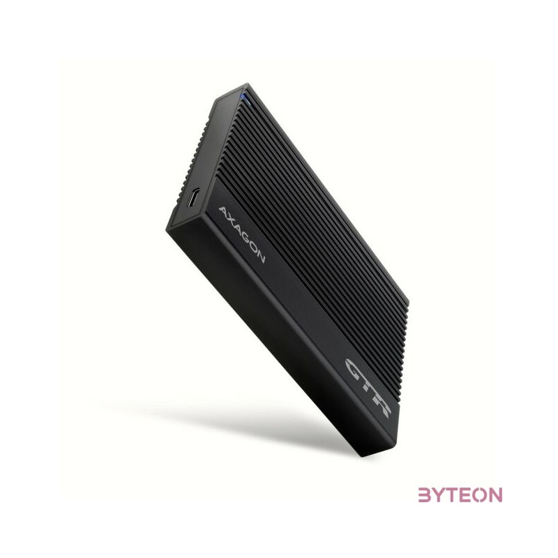 Axagon EE25-GTR USB-C 3.2 Gen 2 SATA 6G 2,5 fekete HDD,SSD ház