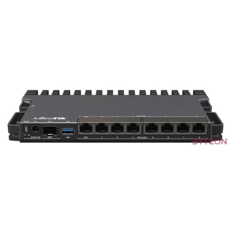 MikroTik RB5009UPRSIN 1x2.5GbE PoE LAN 7xGbE PoE LAN 1xSFP port Smart router
