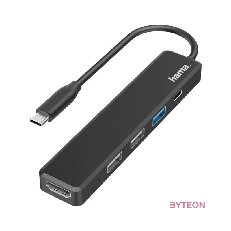 Hama 200117 1xUSB3.2,2xUSB,Type-C,HDMI USB HUB