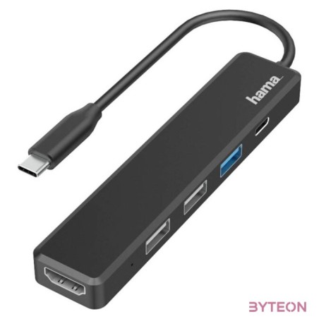 Hama 200117 1xUSB3.2,2xUSB,Type-C,HDMI USB HUB