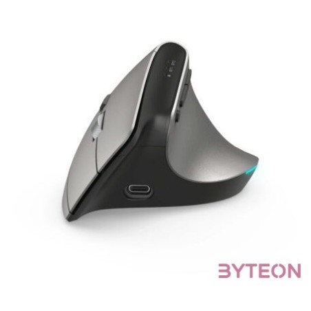 Hama 182691 EMW-700 ergonómikus vezeték nélküli fekete egér