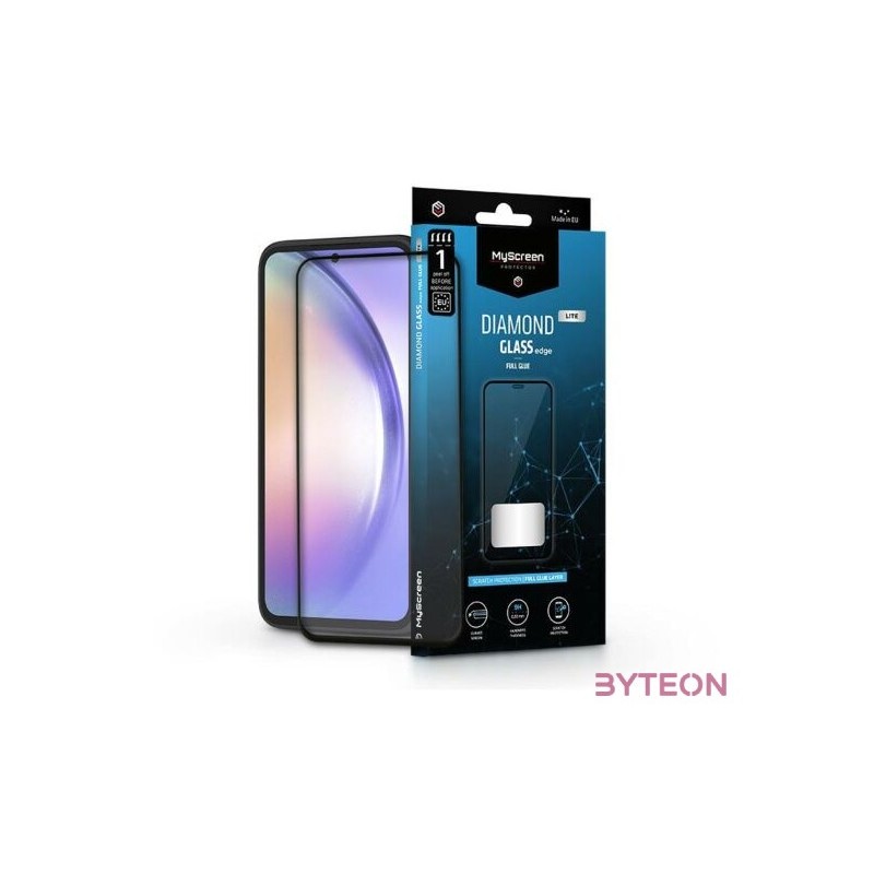 MSP LA-2315 Galaxy A54 5G (SM-A546) Diamond Glass Lite Edge 2.5D edzett üveg kijelzővédő fólia