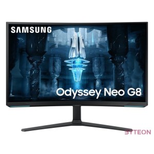Samsung 32 LS32BG850NPXEN UHD 240Hz HDMI,DP ívelt kijelzős gamer monitor