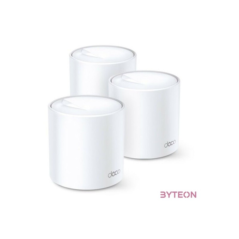 TP-Link DECO X20 AX1800 Whole Home Mesh Wi-Fi 6 802.11ax vezeték nélküli rendszer (3db-os)