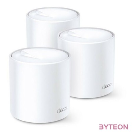 TP-Link DECO X20 AX1800 Whole Home Mesh Wi-Fi 6 802.11ax vezeték nélküli rendszer (3db-os)