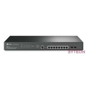 TP-Link TL-SG3210XHP-M2 JetStream 8x 2.5GbE PoE Multi-Gig LAN, 2x10GbE SFP L2 menedzselhető PoE switch