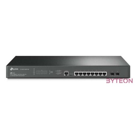 TP-Link TL-SG3210XHP-M2 JetStream 8x 2.5GbE PoE Multi-Gig LAN, 2x10GbE SFP L2 menedzselhető PoE switch