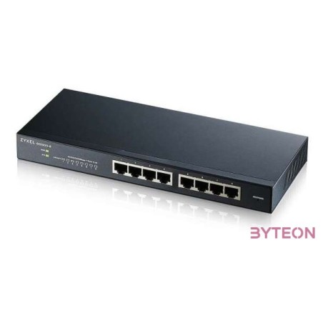 ZyXEL GS1900-8-EU0102F 8x GbE LAN port smart menedzselhető asztali switch