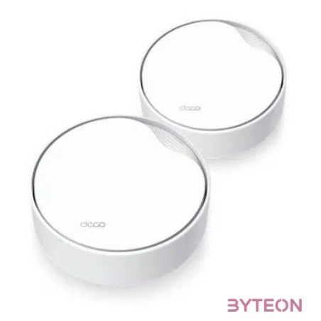 TP-Link DECO X50-PoE AX3000 Whole Home Mesh Wi-Fi 6 802.11ax vezeték nélküli rendszer (2db-os)