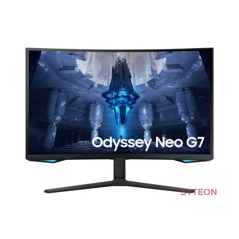 Samsung 32 LS32BG750NPXEN UHD 165Hz HDMI,DP ívelt kijelzős gamer monitor