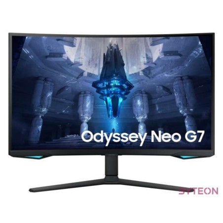 Samsung 32 LS32BG750NPXEN UHD 165Hz HDMI,DP ívelt kijelzős gamer monitor