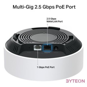 TP-Link DECO X50-PoE AX3000 Whole Home Mesh Wi-Fi 6 802.11ax vezeték nélküli rendszer (2db-os)