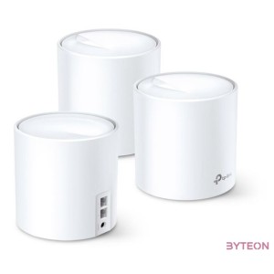 TP-Link DECO X60 AX3000 Whole Home Mesh Wi-Fi 6 802.11ax vezeték nélküli rendszer (3db-os)