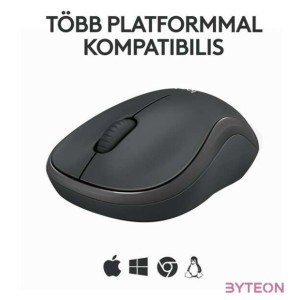 Logitech M240 Silent Bluetooth fekete egér