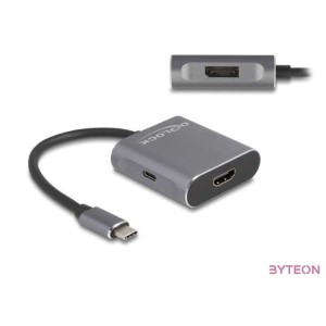 Delock 87867 USB C,HDMI,DP adapter