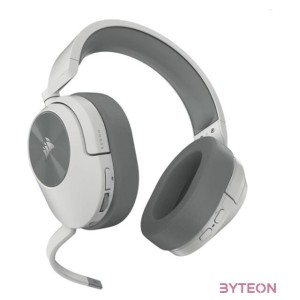 Corsair HS55 vezeték nélküli fehér gamer headset