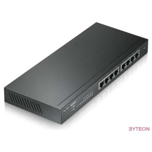 ZyXEL GS1900-8-EU0102F 8x GbE LAN port smart menedzselhető asztali switch