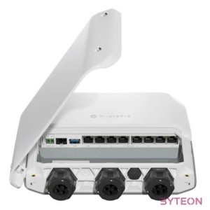 MikroTik RB5009UPrSOUT 1x2.5GbE PoE LAN 7xGbE PoE LAN 1xSFP port IP66 kültéri Smart router