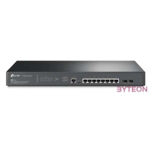 TP-Link TL-SG3210XHP-M2 JetStream 8x 2.5GbE PoE Multi-Gig LAN, 2x10GbE SFP L2 menedzselhető PoE switch