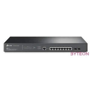 TP-Link TL-SG3210XHP-M2 JetStream 8x 2.5GbE PoE Multi-Gig LAN, 2x10GbE SFP L2 menedzselhető PoE switch