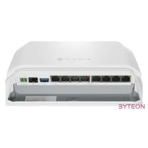 MikroTik RB5009UPrSOUT 1x2.5GbE PoE LAN 7xGbE PoE LAN 1xSFP port IP66 kültéri Smart router
