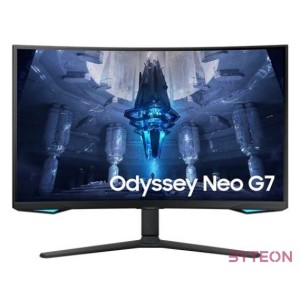 Samsung 32 LS32BG750NPXEN UHD 165Hz HDMI,DP ívelt kijelzős gamer monitor