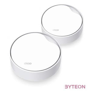 TP-Link DECO X50-PoE AX3000 Whole Home Mesh Wi-Fi 6 802.11ax vezeték nélküli rendszer (2db-os)