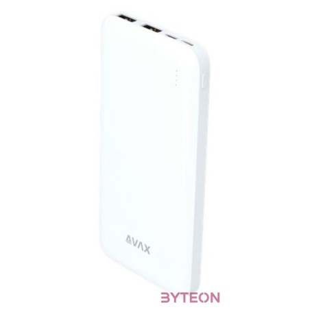 Avax PB103W LIGHTY 8000mAh fehér powerbank