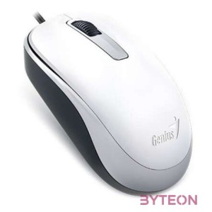 Genius DX-125 fehér optikai egér