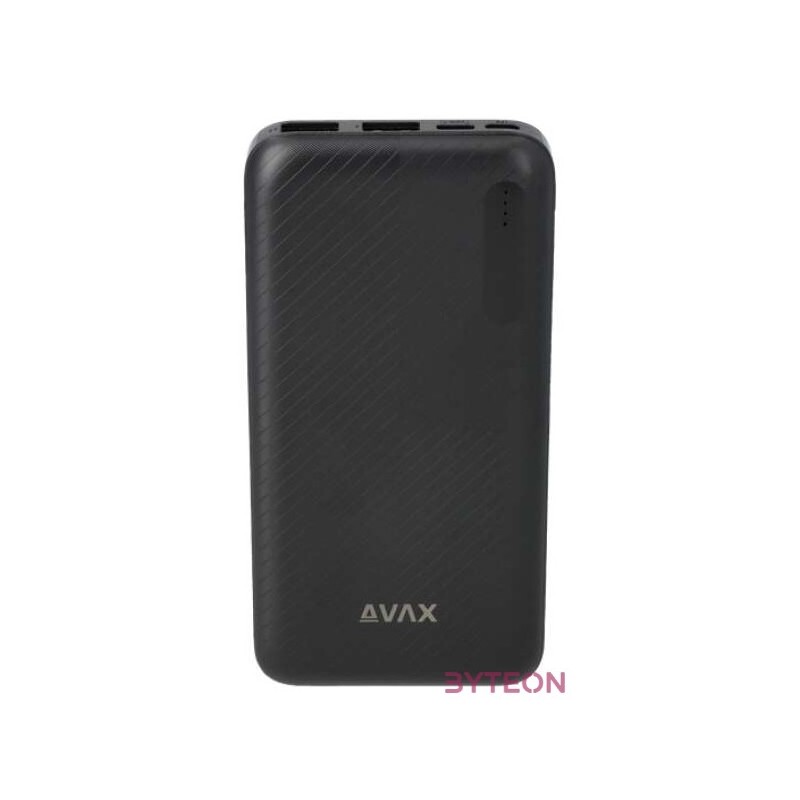 Avax PB103B LIGHTY 8000mAh fekete powerbank