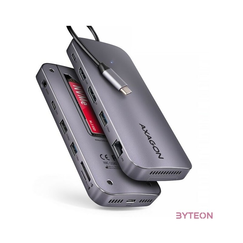 Axagon HMC-12GM2 12in1 USB HUB