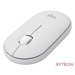 Logitech Pebble Mouse 2 vezeték nélküli fehér egér