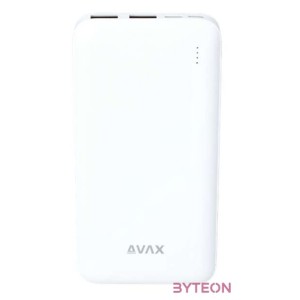 Avax PB103W LIGHTY 8000mAh fehér powerbank