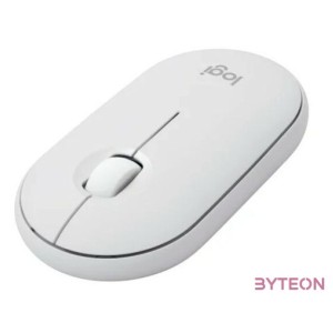 Logitech Pebble Mouse 2 vezeték nélküli fehér egér