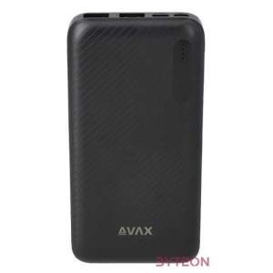 Avax PB103B LIGHTY 8000mAh fekete powerbank