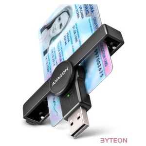 AXAGON CRE-SMPA USB Smart card PocketReader okos kártyaolvasó