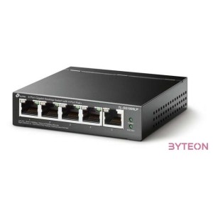 TP-Link TL-SG1005LP 5x10,100,1000Mbps LAN port 4xPoE nem menedzselhető asztali switch