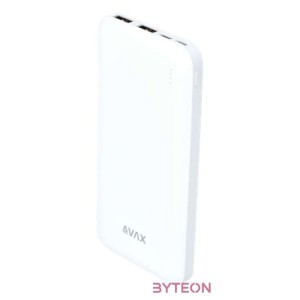 Avax PB103W LIGHTY 8000mAh fehér powerbank
