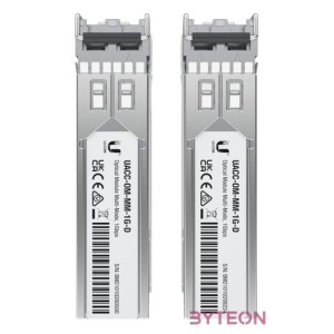 Ubiquiti UACC-OM-MM-1G-D-2 U Fiber Multi-Mode 1Gbps LC SFP modul pár