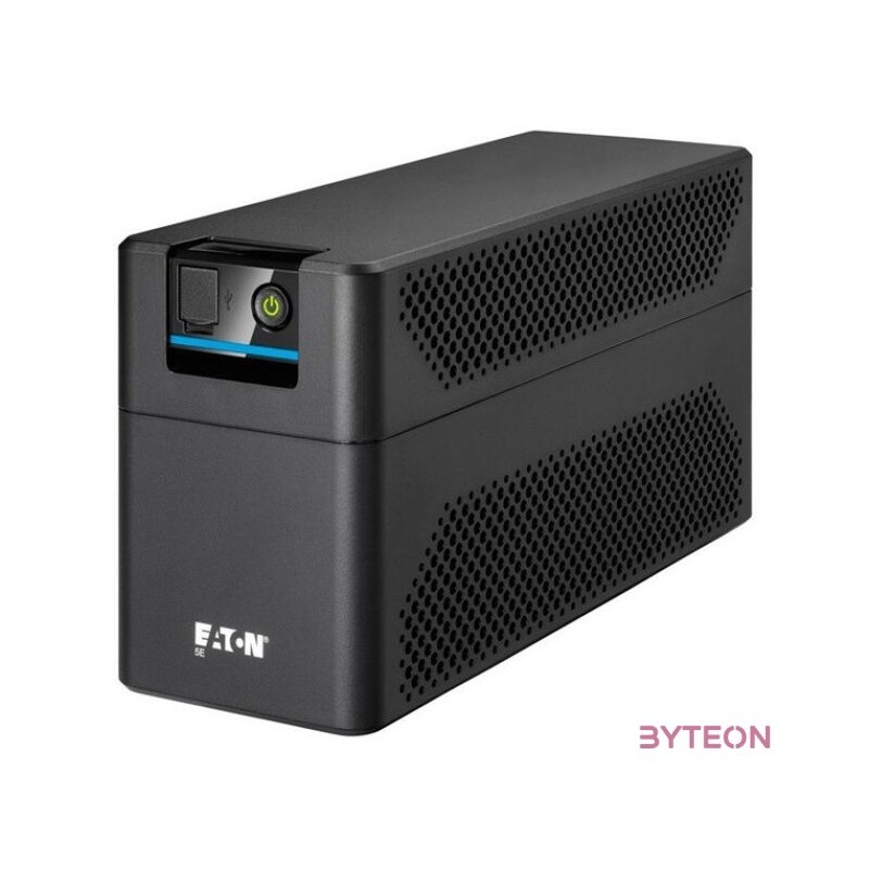 EATON 5E Gen2 5E700UI USB IEC 360W fekete szünetmentes tápegység