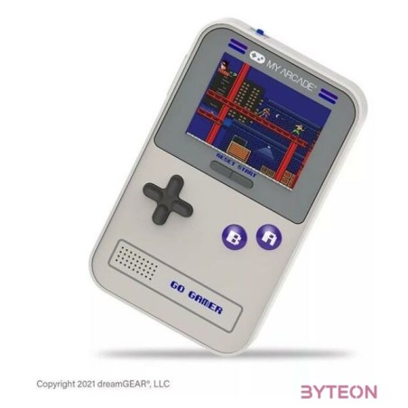 My Arcade DGUN-3910 Go Gamer Classic 300in1 szürke-lila hordozható kézikonzol