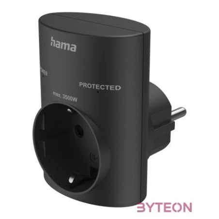 Hama 223322 fekete hálózati túlfeszültség védő