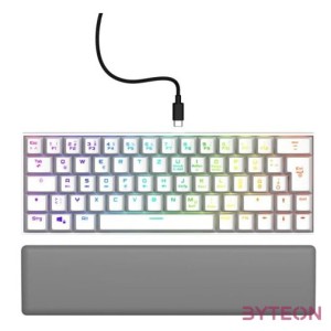 URAGE by Hama 217829 EXODUS 760TKL RGB (red switch) fehér mechanikus billentyűzet