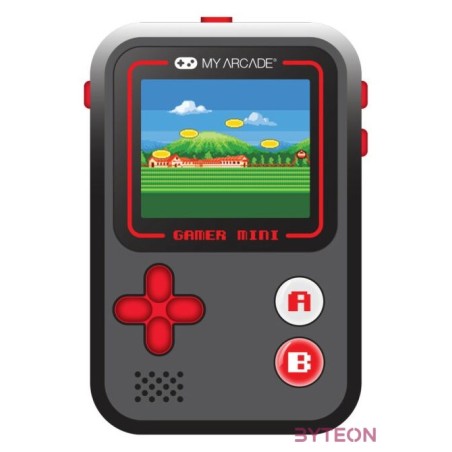 My Arcade DGUN-3925 Gamer Mini Classic 160in1 fekete-piros hordozható kézikonzol