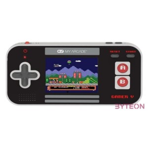 My Arcade DGUN-3911 Gamer V Classic 220in1 fekete-piros hordozható kézikonzol