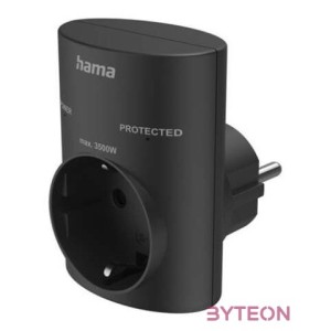 Hama 223322 fekete hálózati túlfeszültség védő